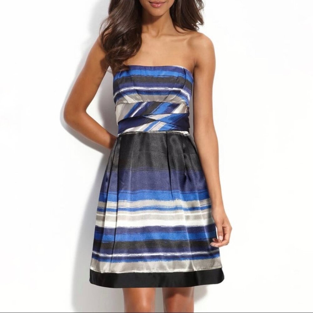 Max and Cleo Strapless dress